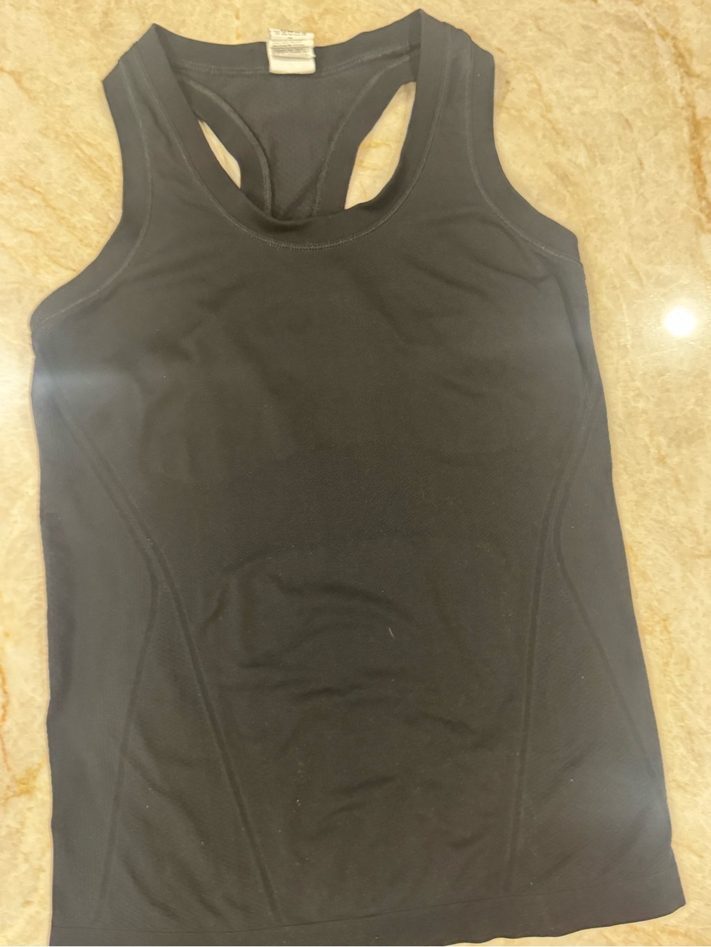 Athleta Black Racerback Performance Tank